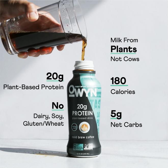 OWYN Protein Shakes - Cold Brew Coffee - Features