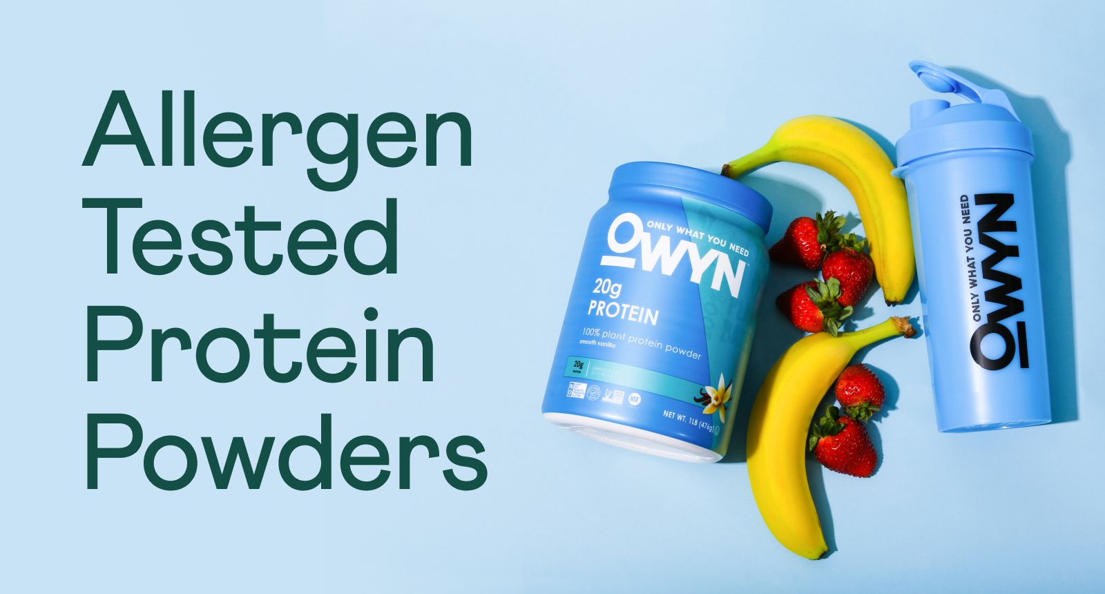 Allergen Tested Protein Powders