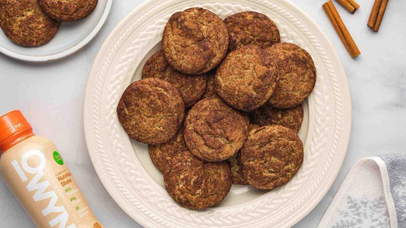 Chai Snickerdoodle Protein Cookies