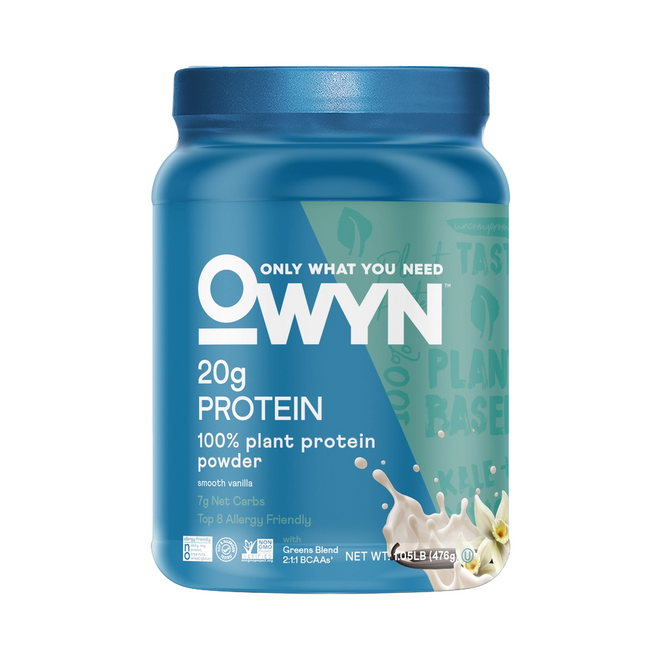 OWYN Smooth Vanilla Protein Powder 1lb