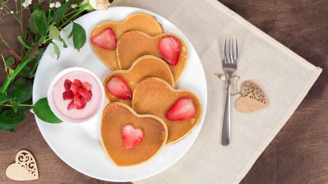 Fluffy Strawberry Pancake Recipe