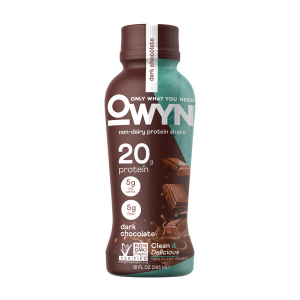 OWYN Dark Chocolate Protein Shake Bottle