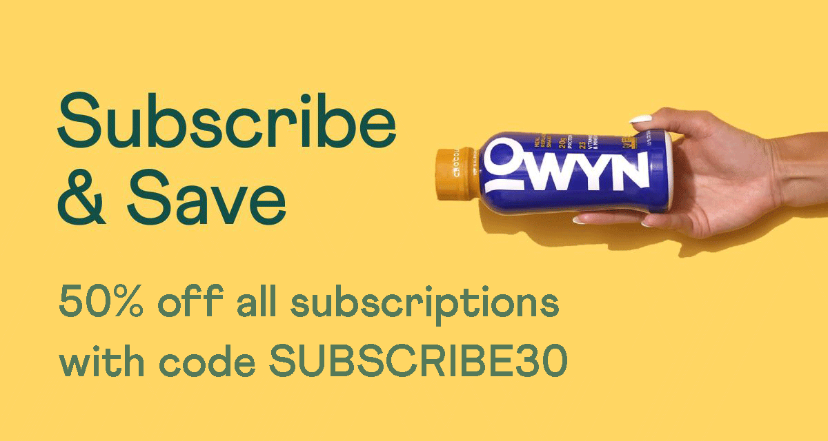 Subscribe and Save.