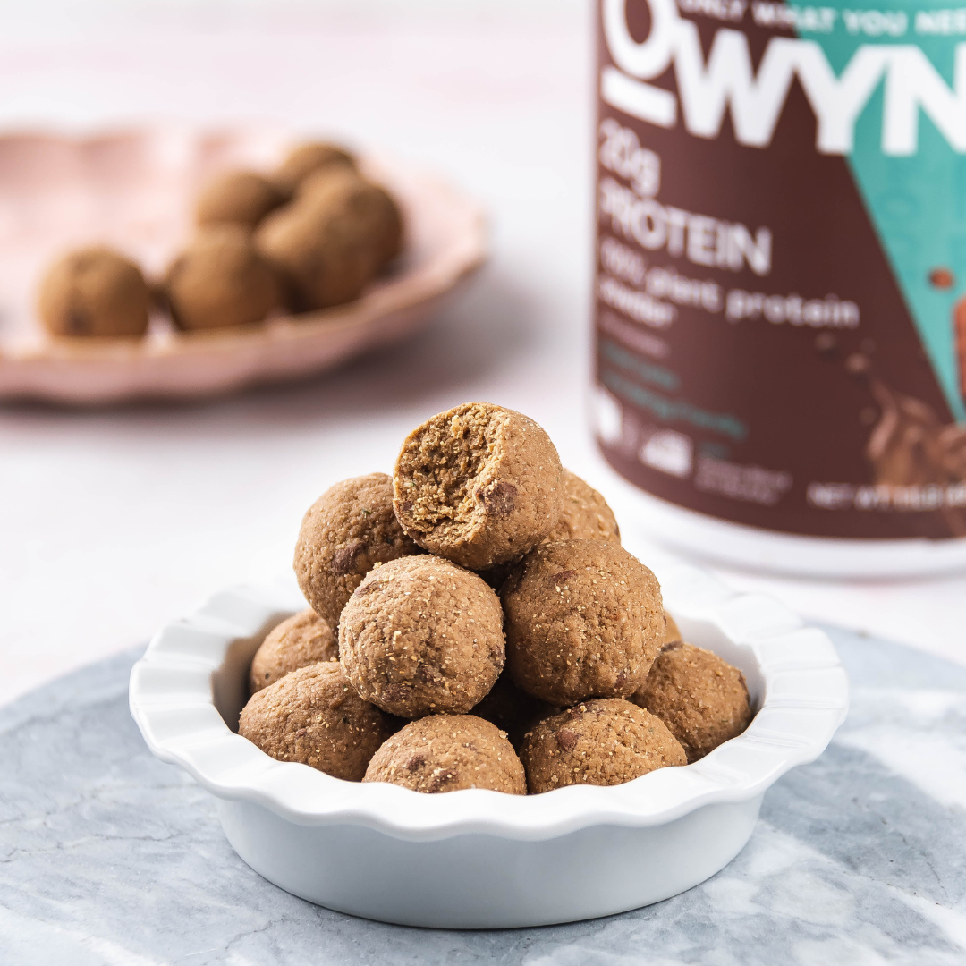 OWYN Chocolate Protein Powder and Vegan Cookies