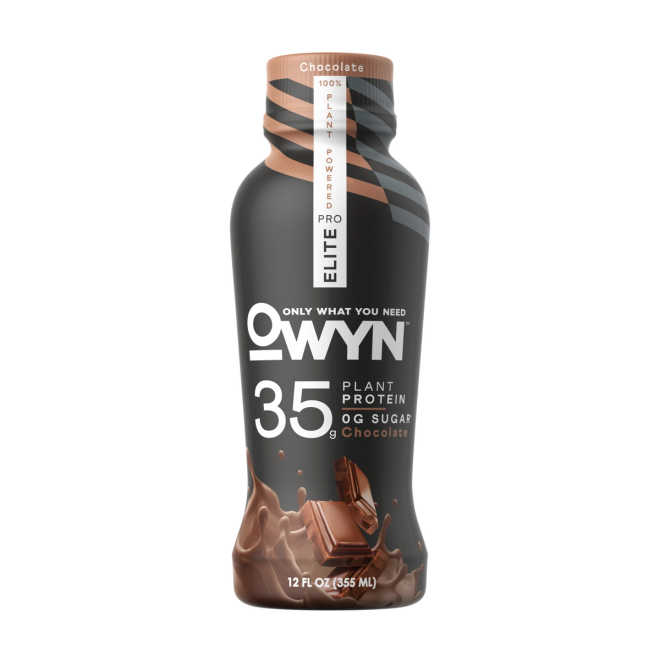 OWYN Chocolate Pro Elite Protein Shakes - Bottle