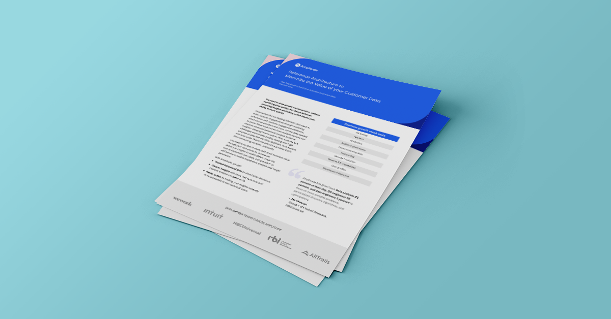 Reference Architecture to Maximize the Value of your Customer Data