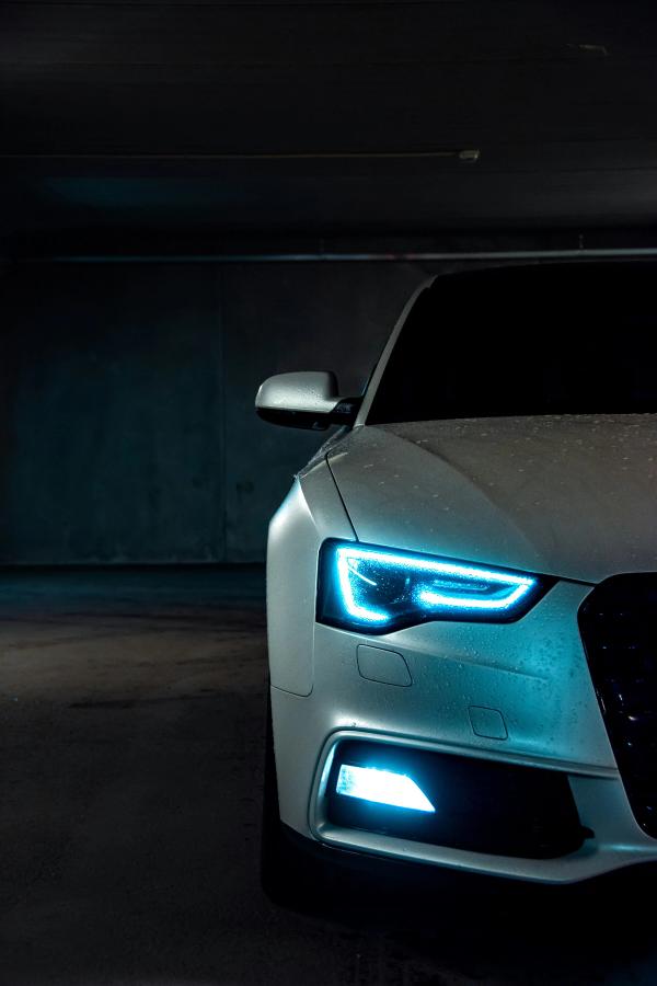 part of grey car