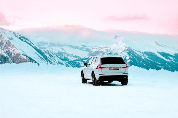 car in winter
