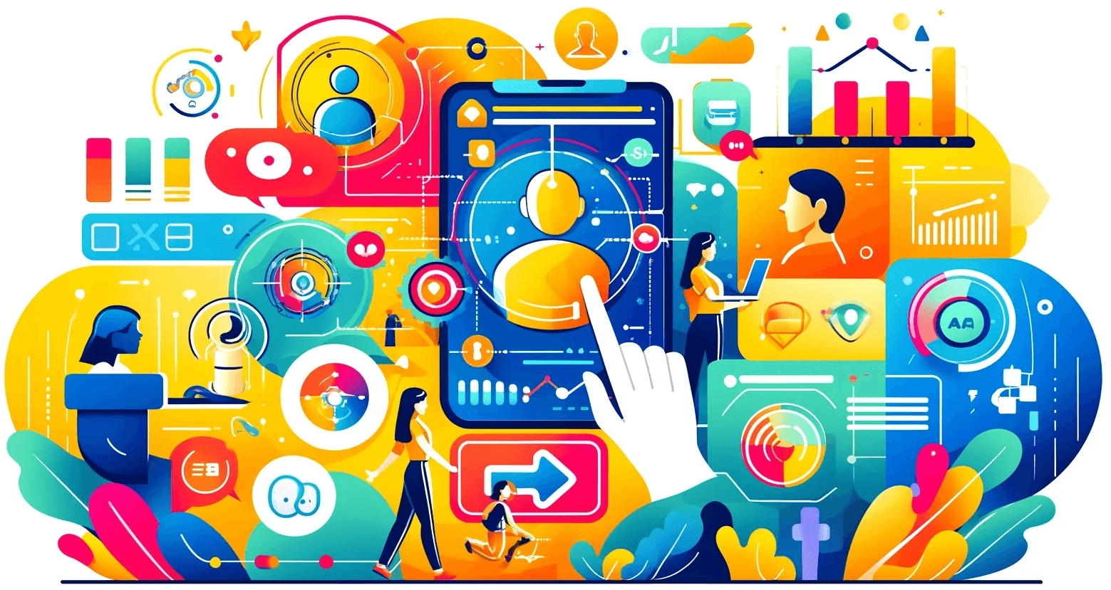 Illustration : Principes d'UX pour les logiciels professionnels intégrant de l'IA