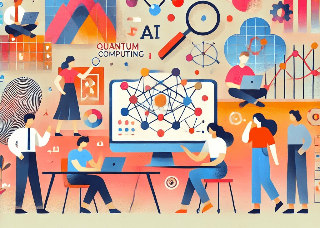 Illustration : L'impact de l'informatique quantique sur l'IA générative