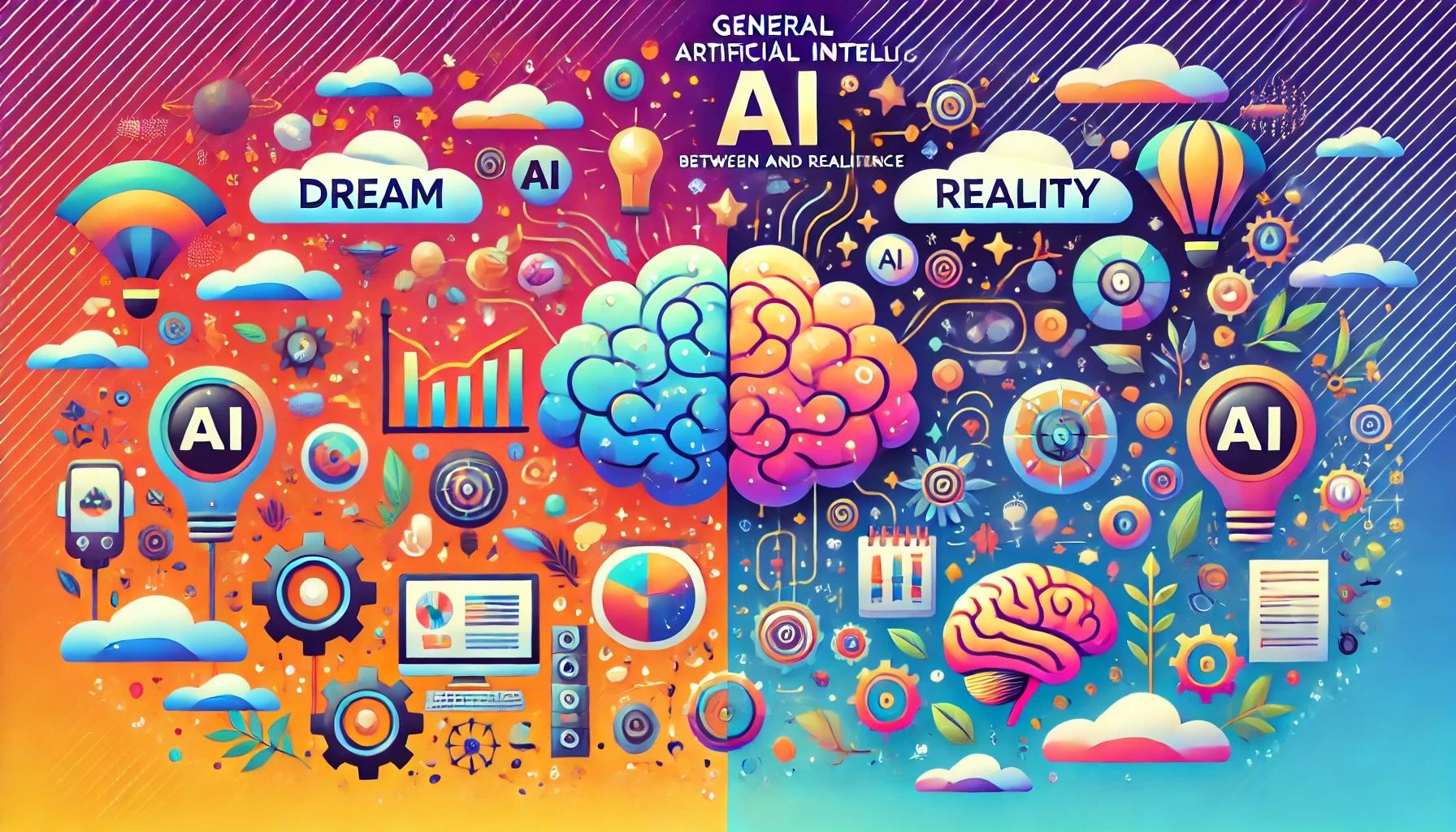 Illustration : L'Intelligence Artificielle Générale : Entre Rêve et Réalité ?