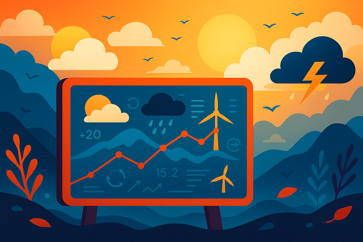 Illustration : L’IA au service du climat local