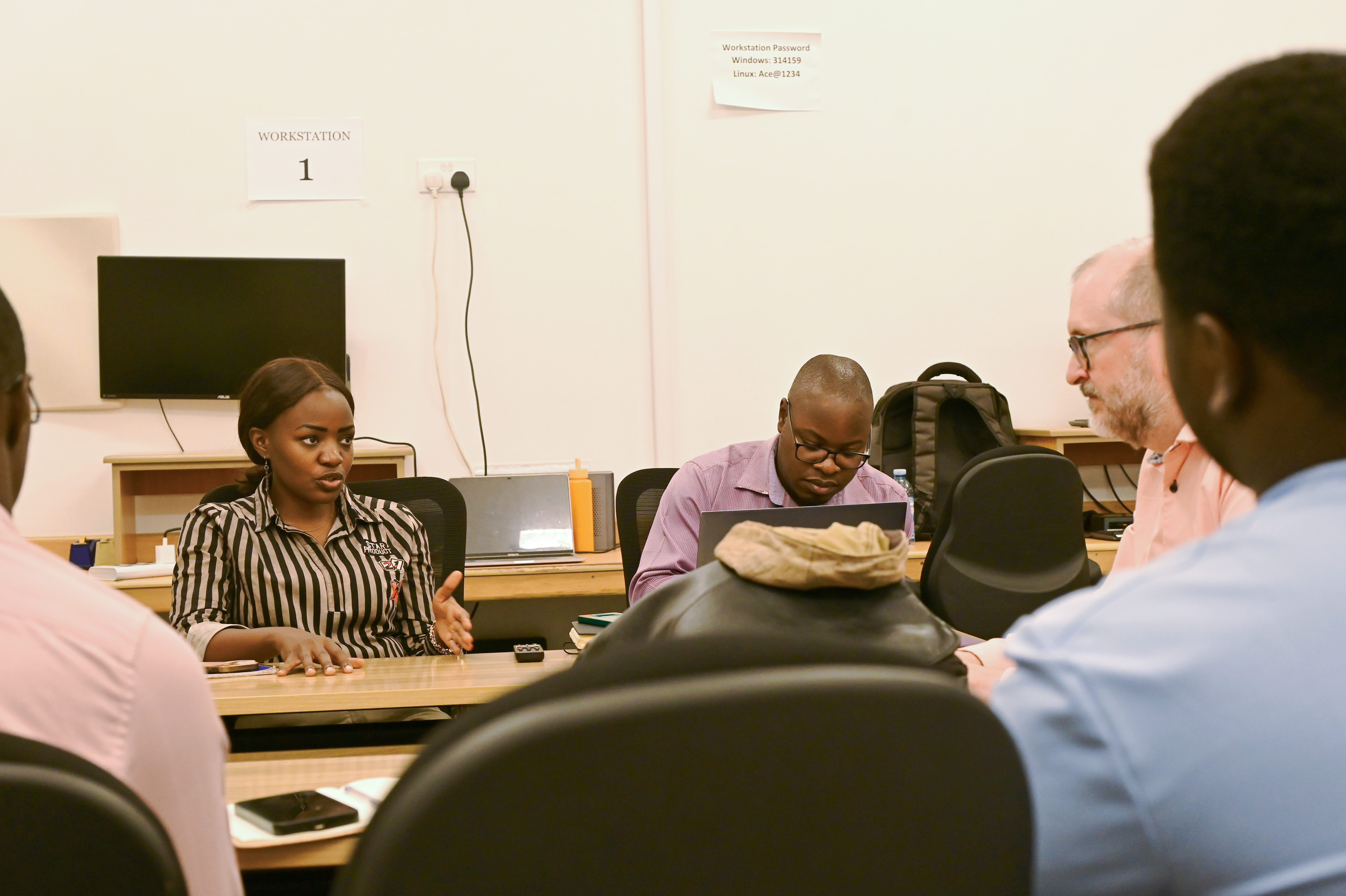 ACE-Uganda Hosts Prof. Samuel Flores on a Courtesy Visit