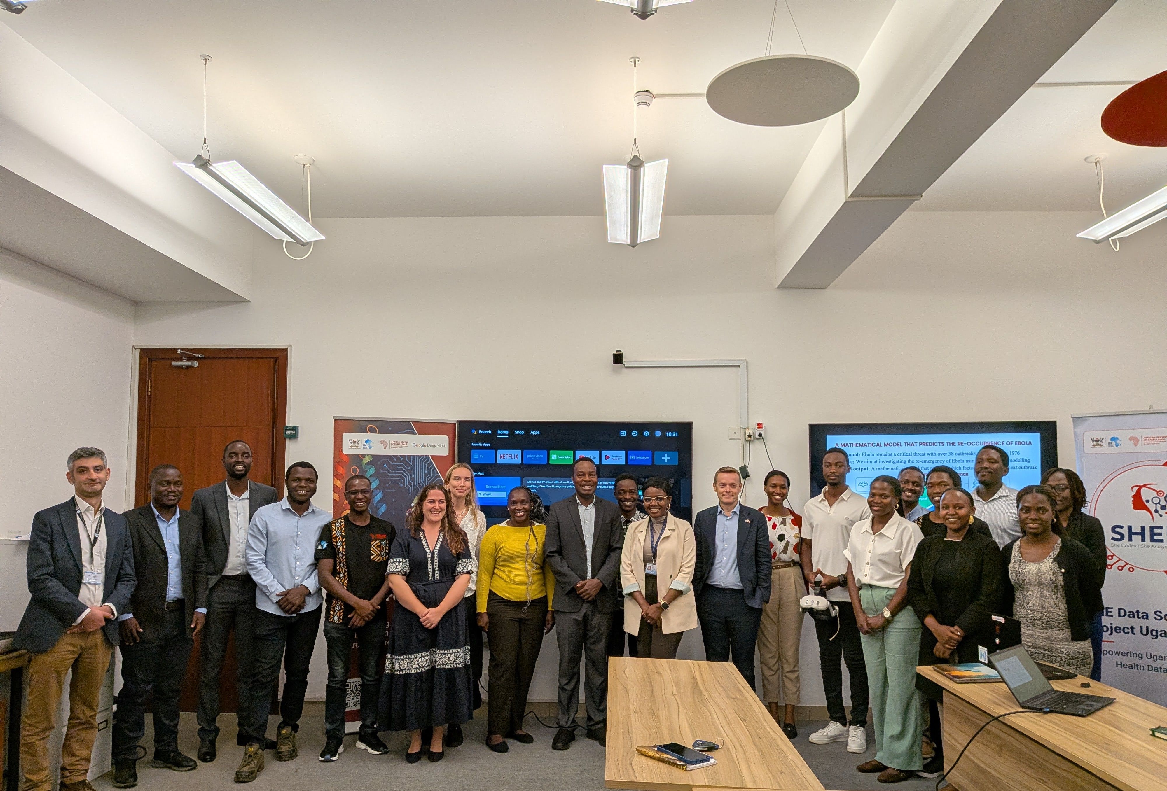 Prof. Sir John Edmunds Visits ACE Uganda to Explore Innovations in Genomic Research.