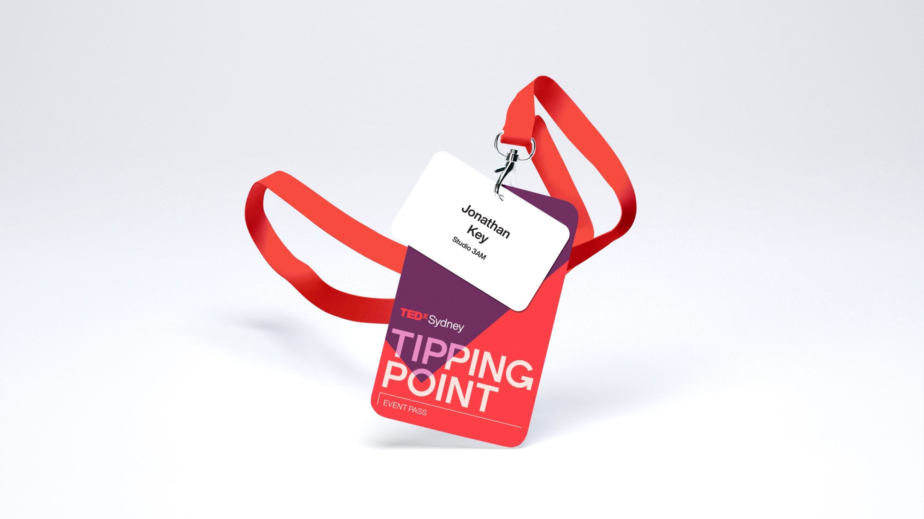 Name tag lanyard.