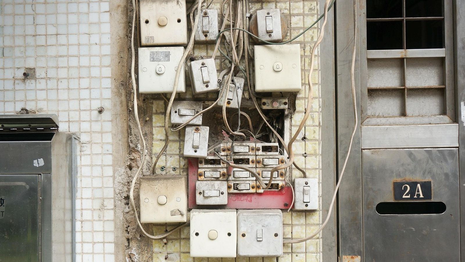 Residential electrical outlet or switch