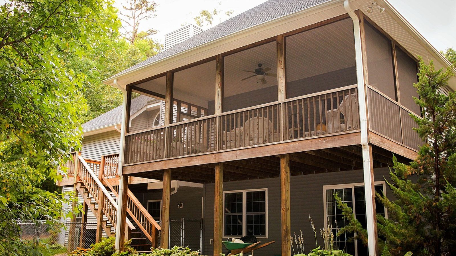 Residential outdoor deck boards