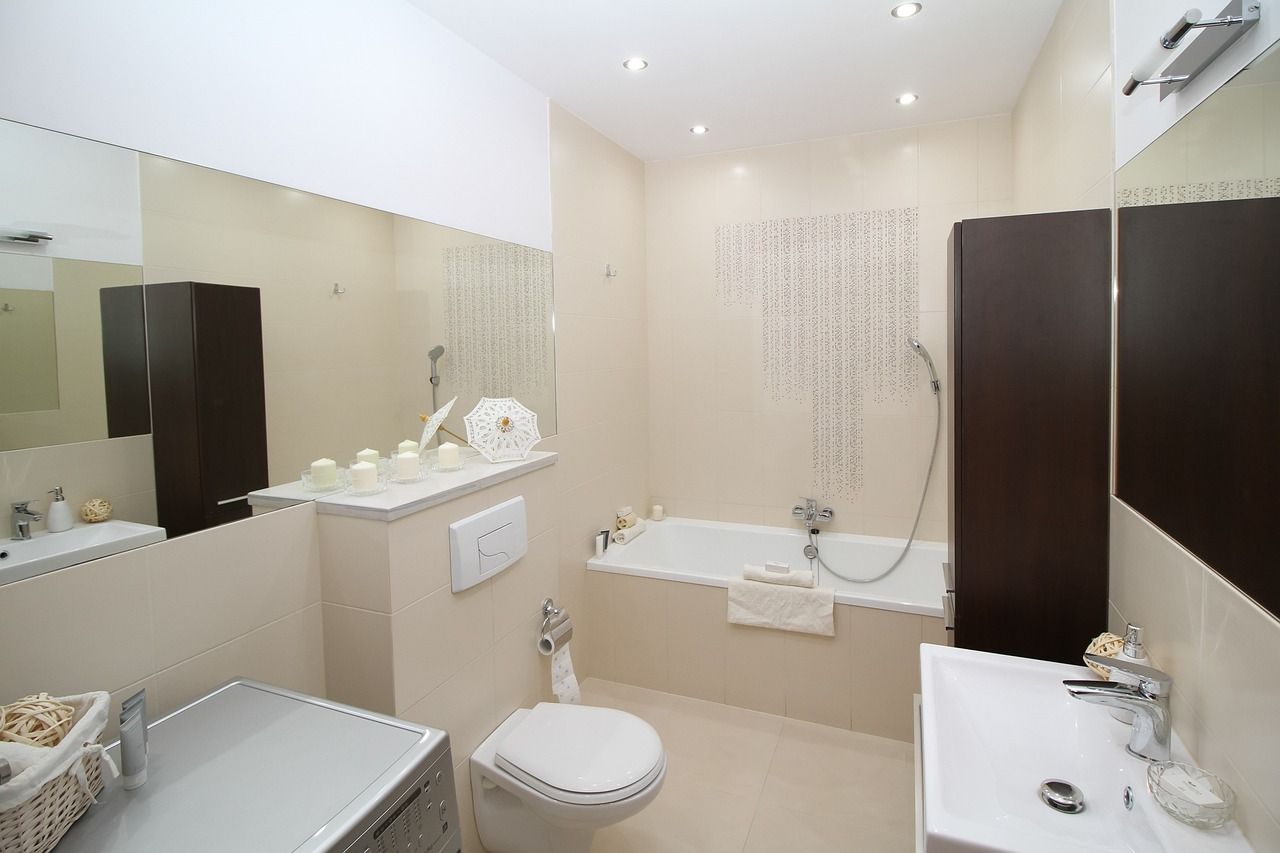 Bathroom toilet being evaluated for a continuous-running problem