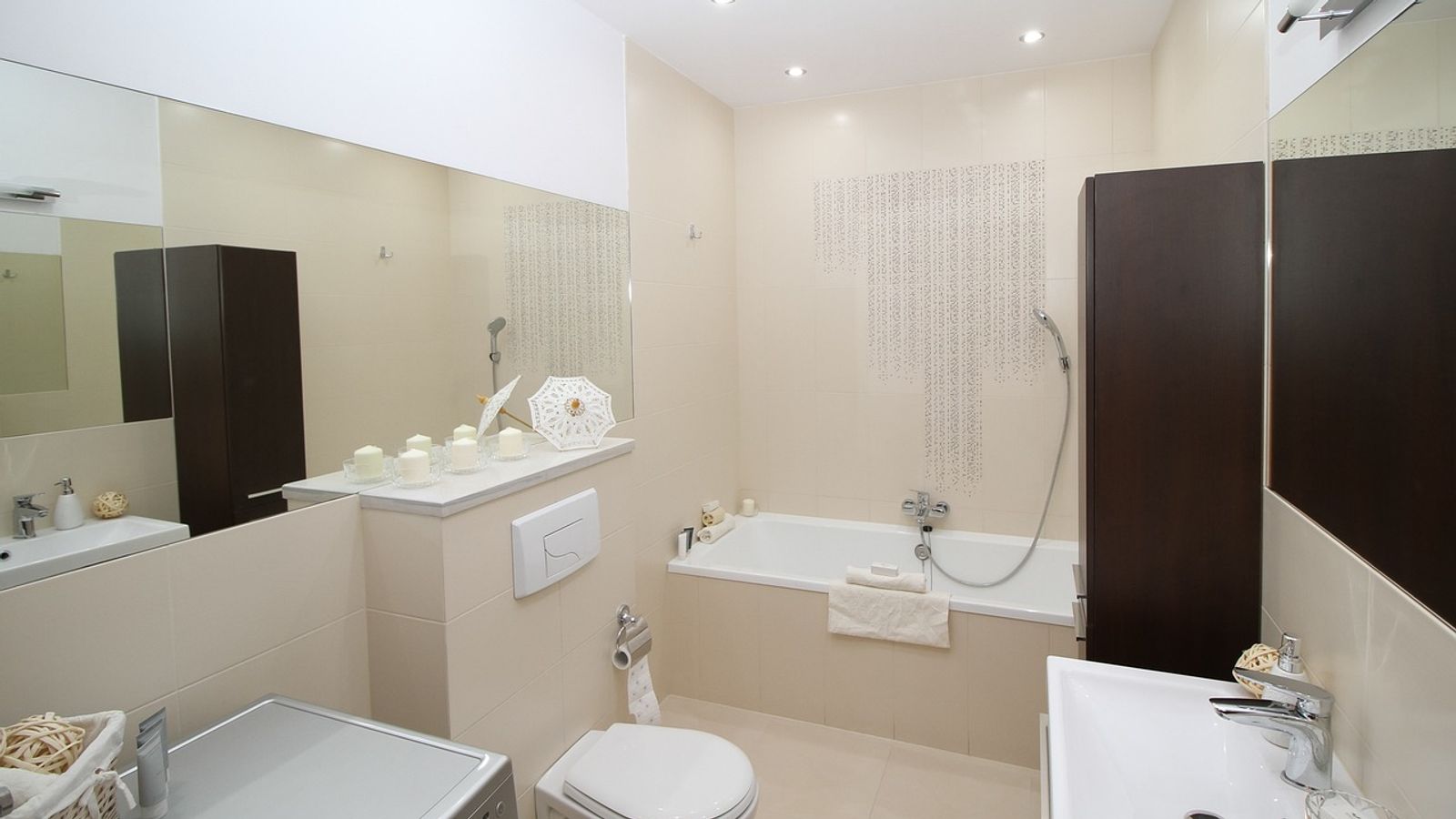 Bathroom toilet being evaluated for a continuous-running problem