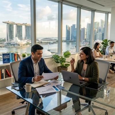 Singapore Business Visa for Delhi and Noida Startup Founders: Navigating Form V39A in 2026