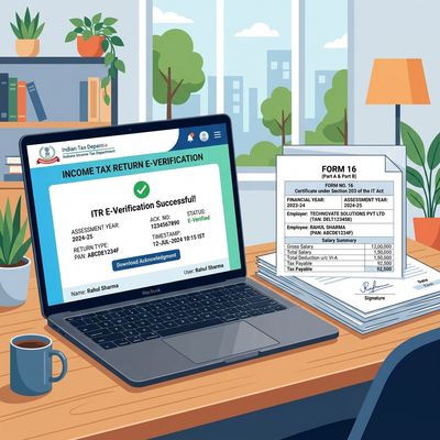 Income Tax Returns (ITR-V) vs. Form 16: What the Singapore Consulate Actually Demands