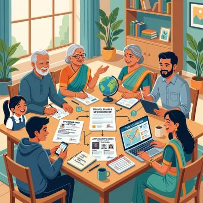 Combining Financial Proofs: How to Sponsor Dependent Parents or Spouses
