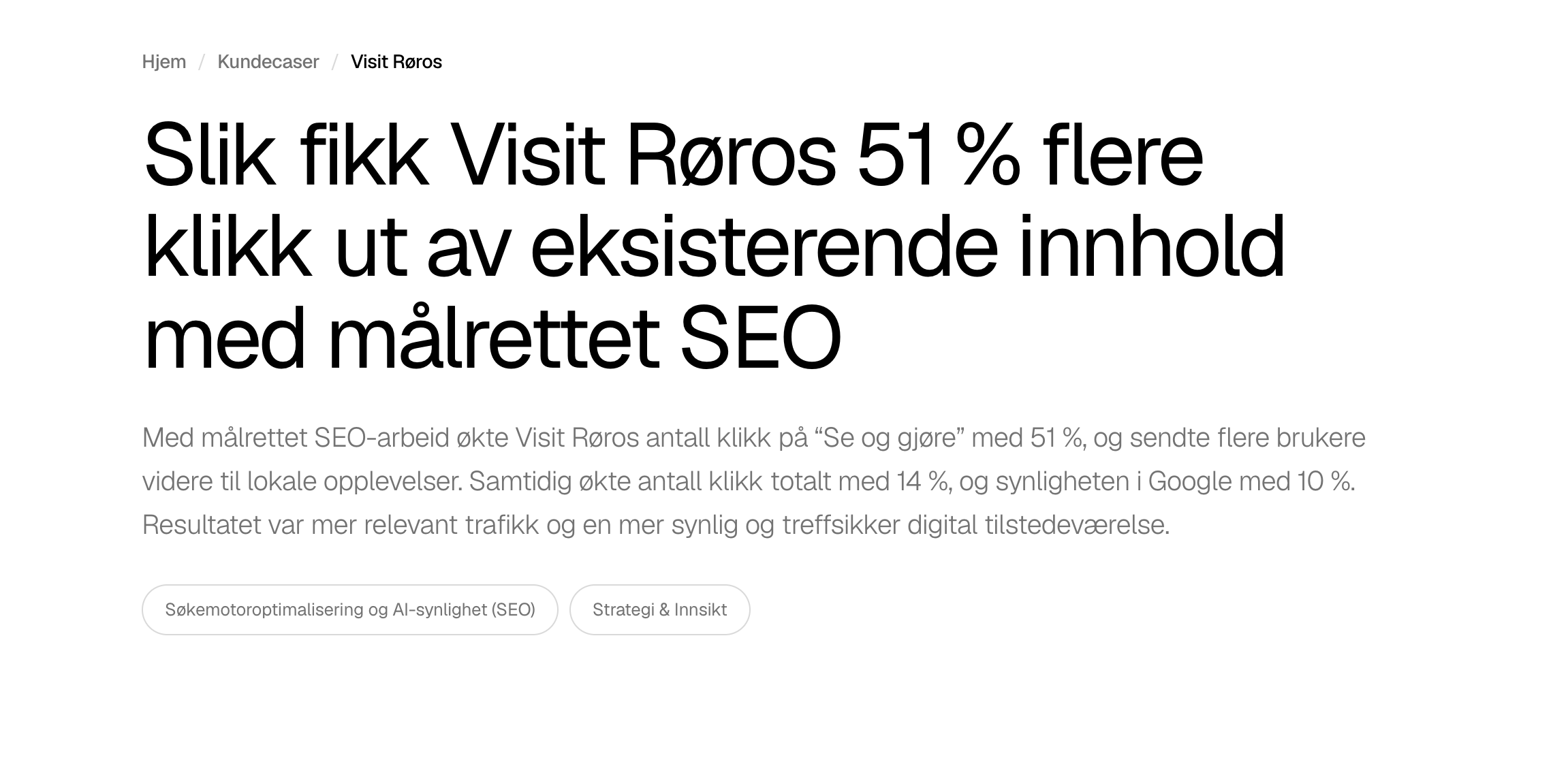 Visit Røros
