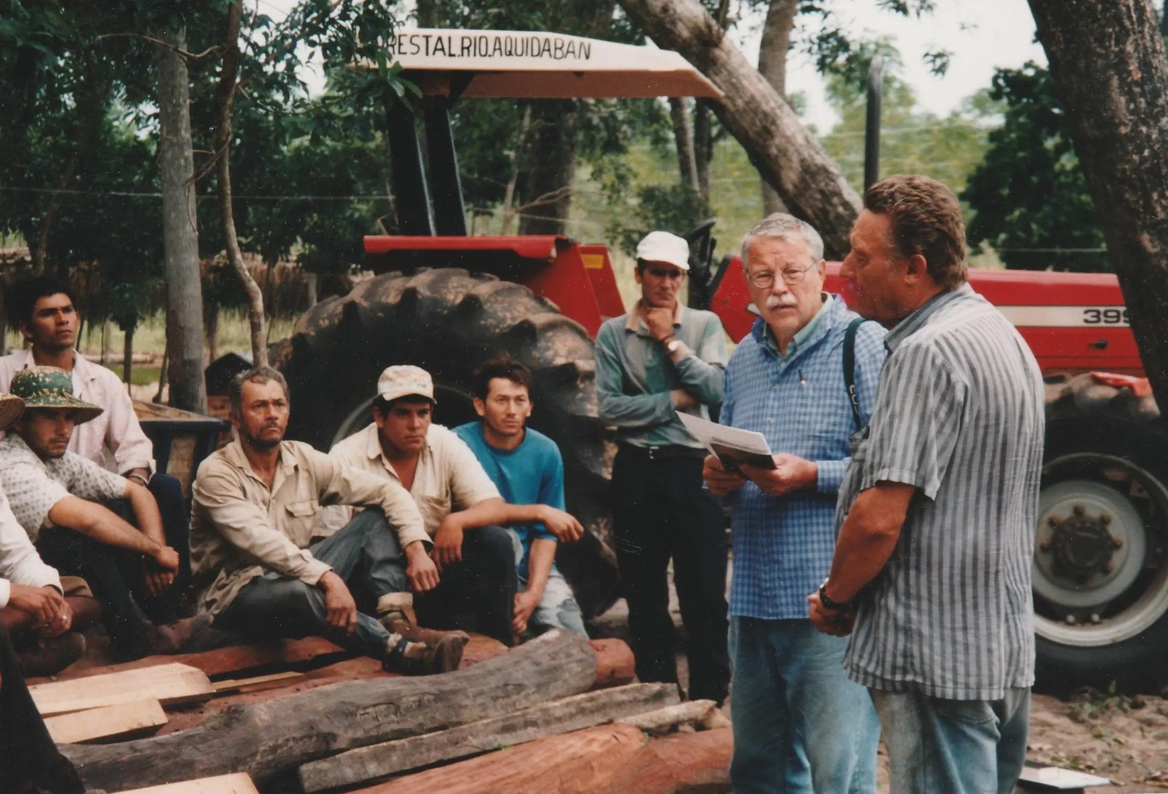 Forestal Rio Aquidaban - Capacity building courses with local workers