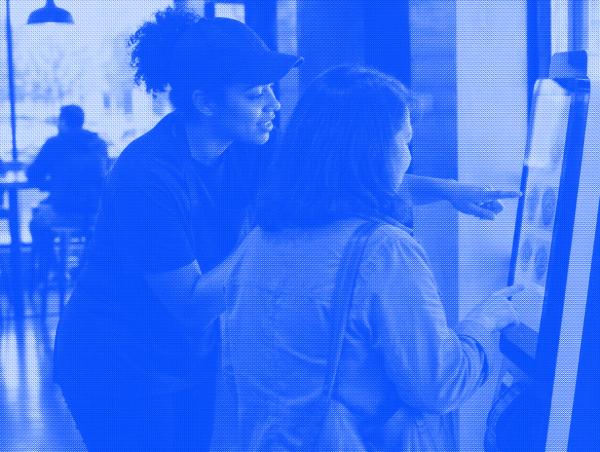 Kiosk staff help: where guests get stuck and who helps