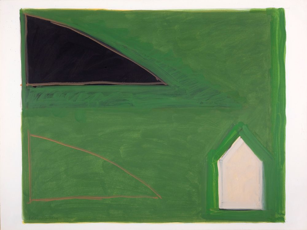 Study for House and Hill, 1980-83