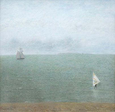 Wind Surfer Seascape