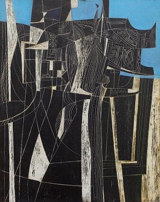 Painting (Medaeval), c.1964