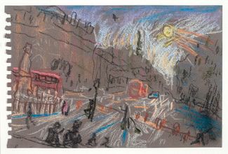 Ludgate Hill, Evening Sun