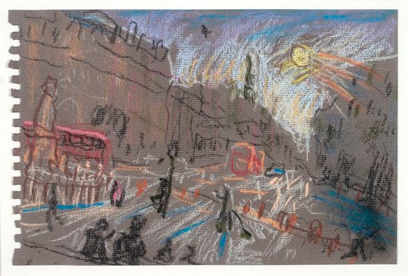 Ludgate Hill, Evening Sun