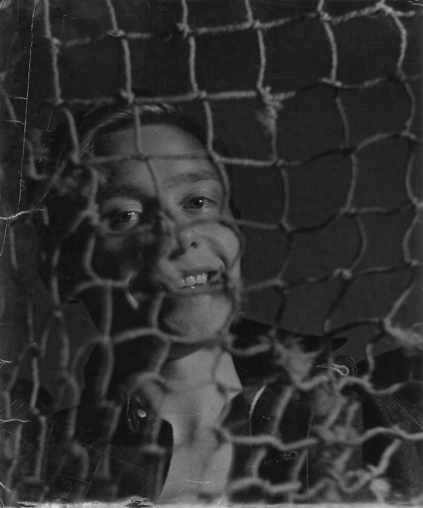 Male Portrait behind Fishing Net [PL7], c.1939