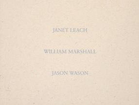 Janet Leach, William Marshall and Jason Wason - Ceramics