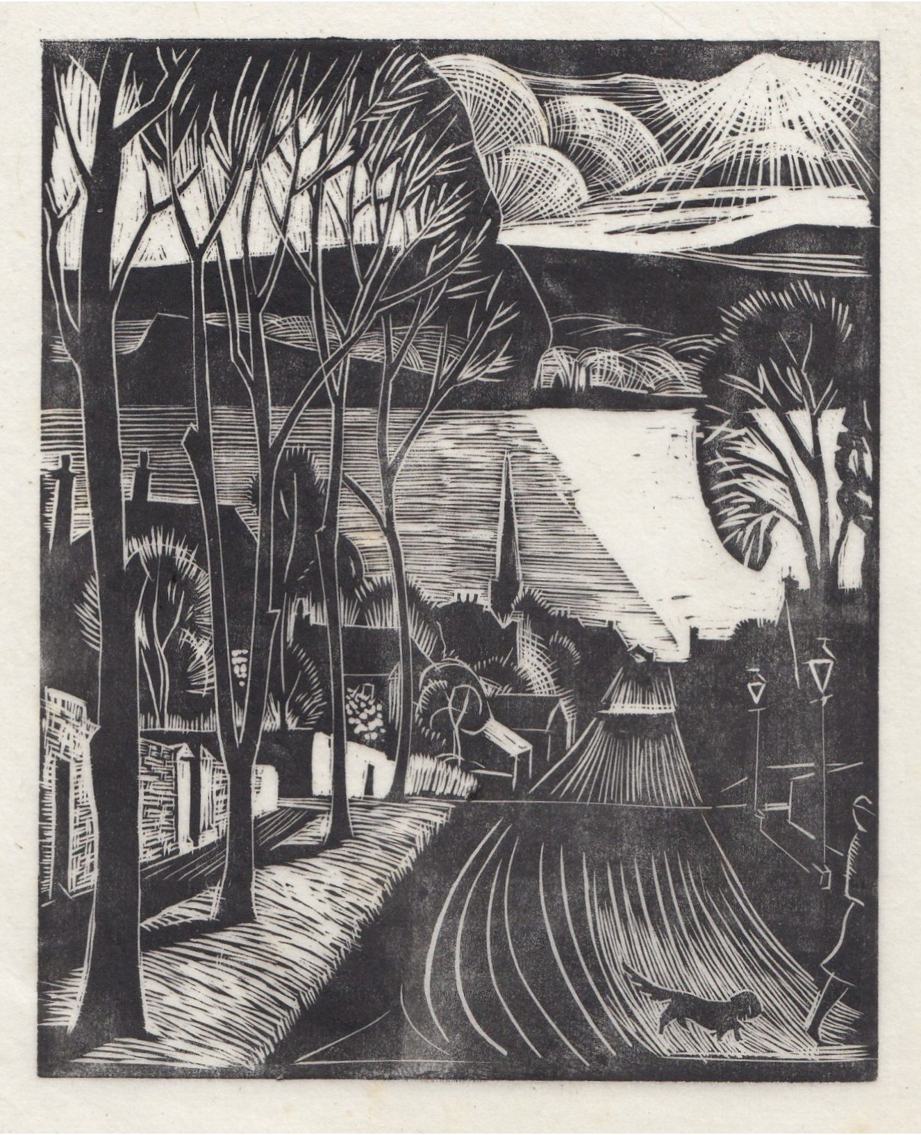 Down the Hill, c.1930