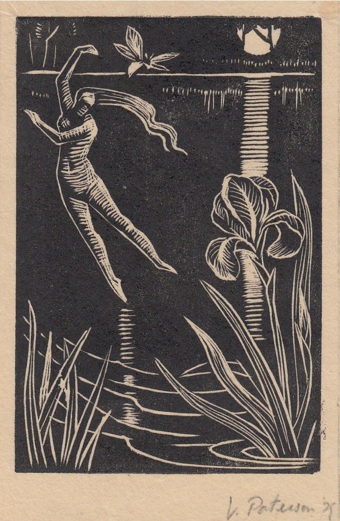 The Iris Bent Forward, c.1930