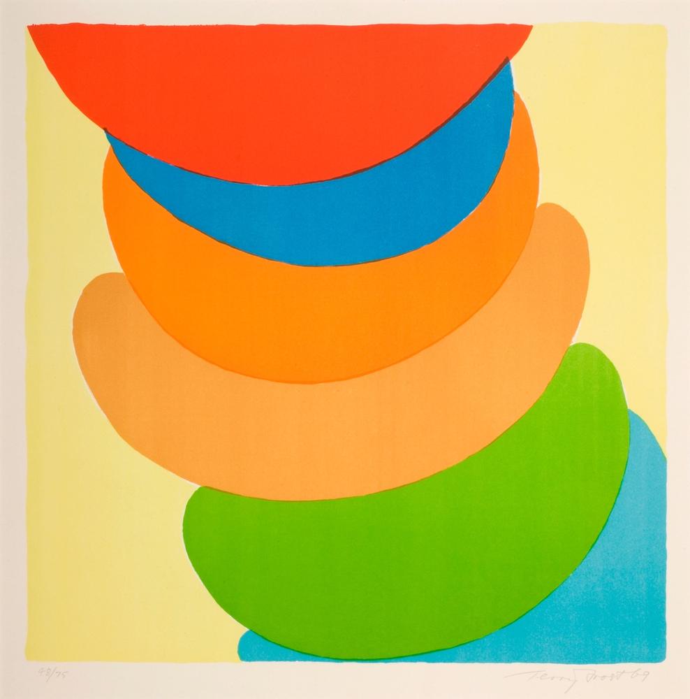 Red, Blue, Orange on Yellow 1969 (K.51)