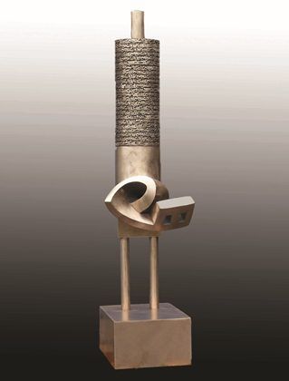 Parviz Tanavoli at the MET