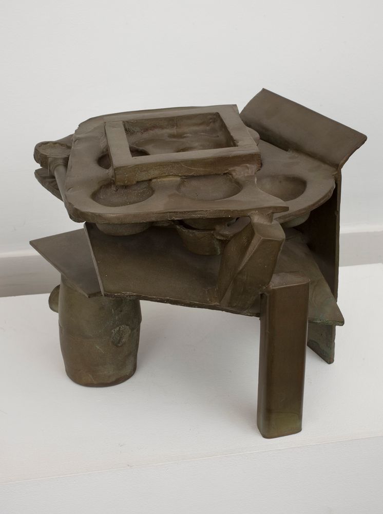 Basket Table Bronze, 1989-90