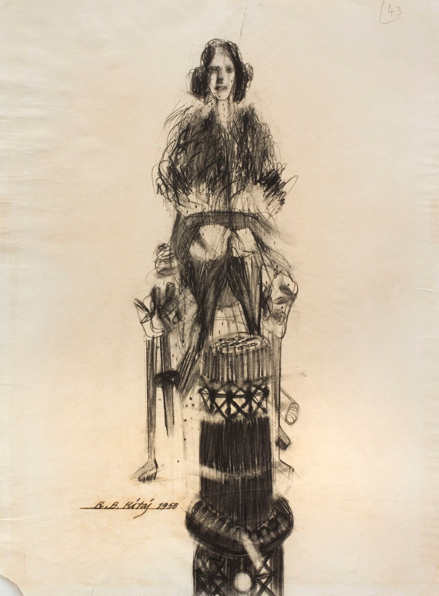 Untitled (Figure of a Woman)