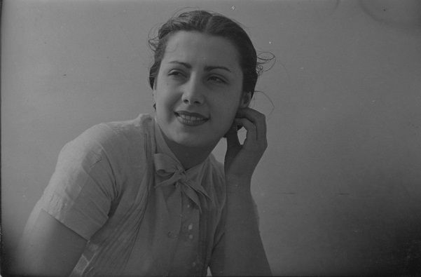Portrait of Female friend on Pagham Beach [P71]