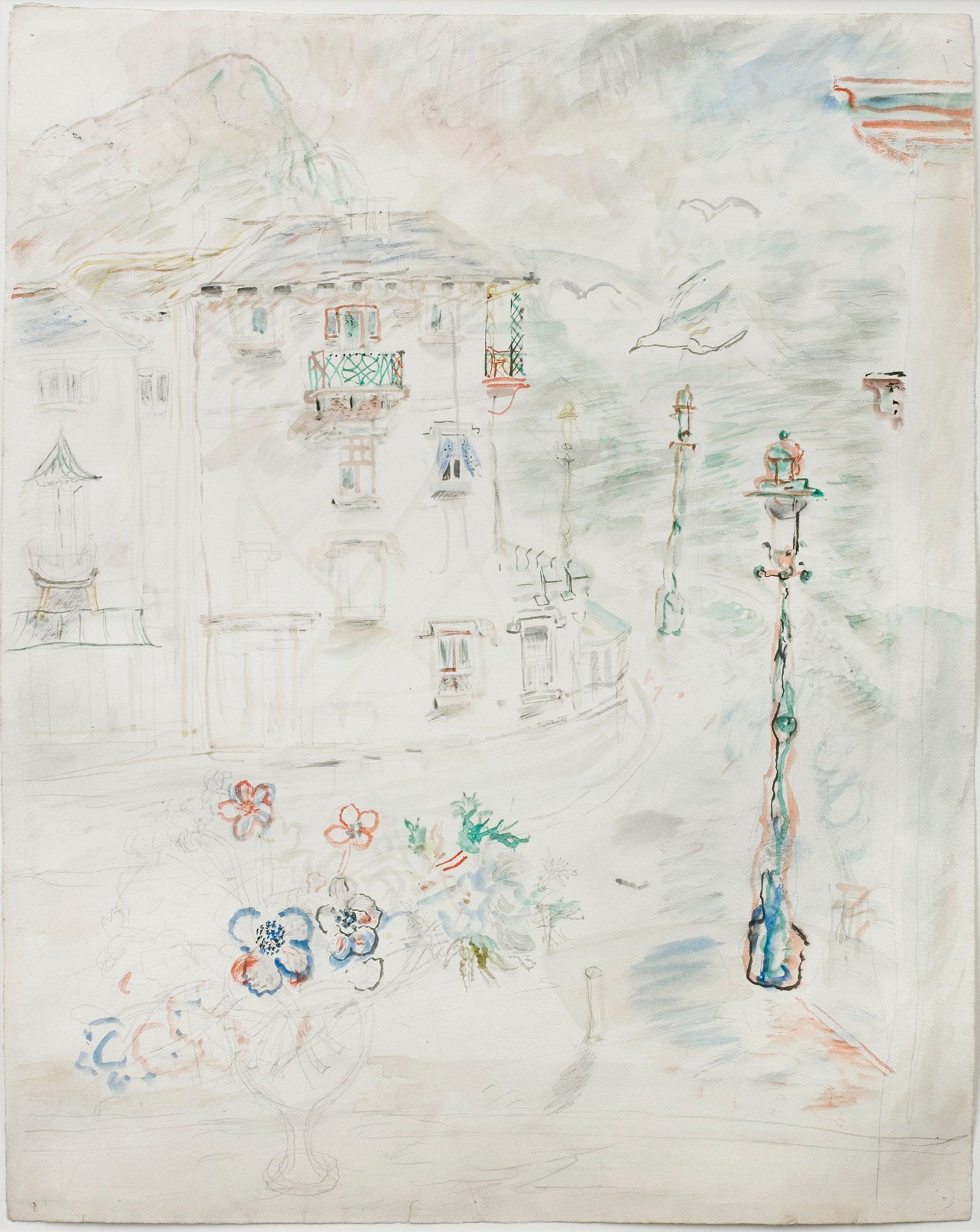 Flowers on the Windowsill, Sidmouth, c.1930