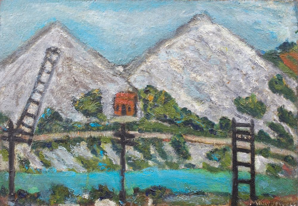 Balswidden Clay Works, St Just, c.1940-45