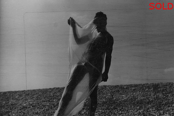 A male figure draped full length in wet cloth [P32]