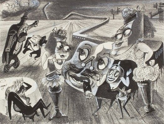 Untitled (Illustration for Lilliput), c.1947-1950
