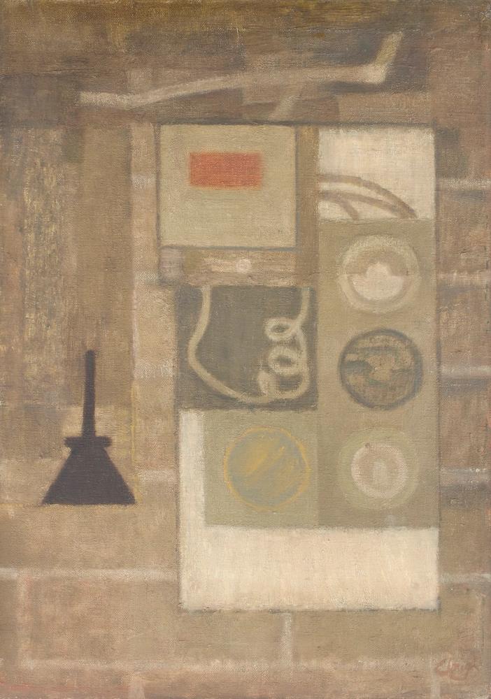 Switchboard in Cowshed, c.1947