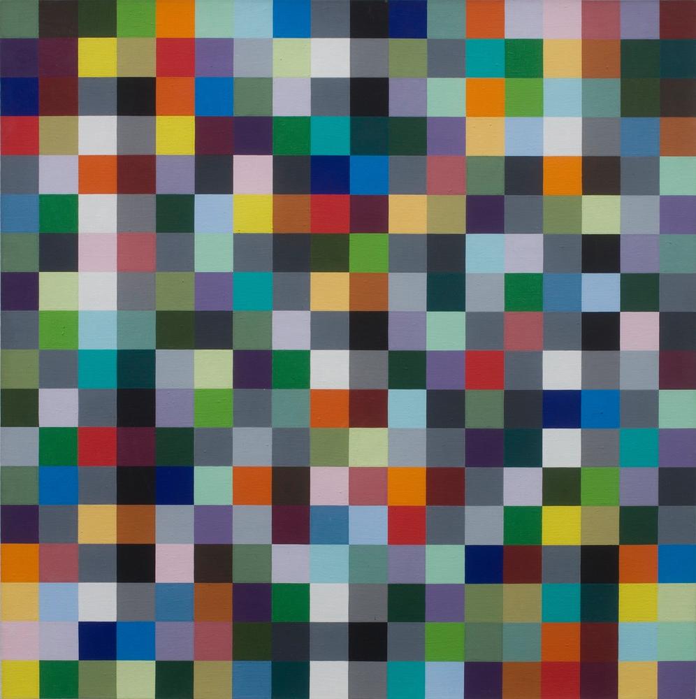 Distribution of 38 Colours in a Toroidal Space, 1971-1977
