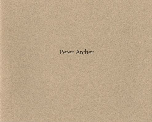 Peter Archer: Marginal Land